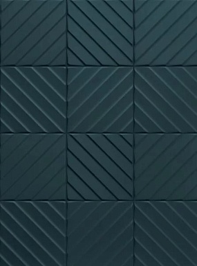Керамогранит Marca Corona E065 4D Diagonal Deep Blue 20х20