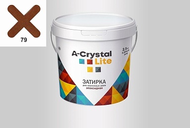 Смеси и затирки A-Crystal Затирка эпоксидная 79 Эпоксидная затирка Lite 2.5кг