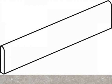 Плинтус Italon 610130005374 Voyager Grey Battiscopa 7.2x60