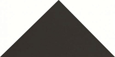 Керамогранит Metlah.Store М6313 Треугольник черный 73х52х52
