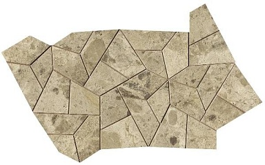Мозаика FAP Ceramiche fQNN Nativa Sand Fly Mosaico Satin 25x41.5