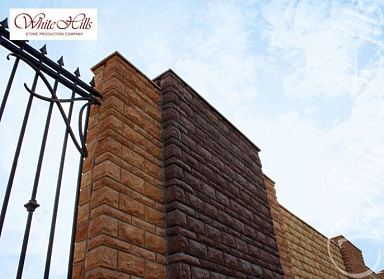 Искусственный камень White Hills 451-85 Тилл угол 12x24x12,5