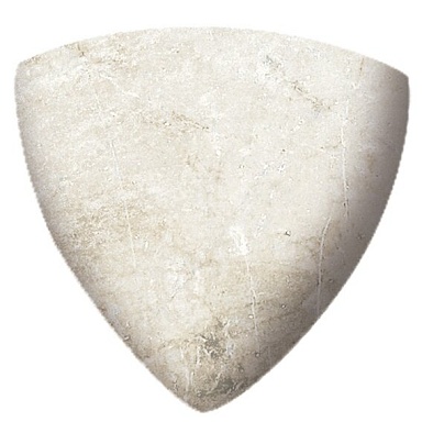 Декоративная вставка Kerastep Планка радиальная внешний угол Marble 401 Siena R9 33х33х10