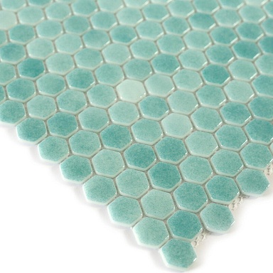 Мозаика Natural STP-GN008-HEX стекло (25) 300х300