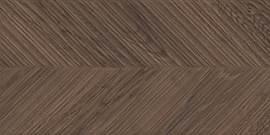 Плитка Eurotile Maple Темный Шеврон Матовый 30x60