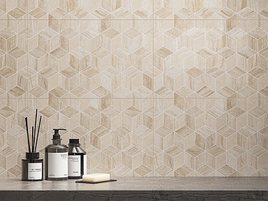 Керамогранит Gracia Ceramica Треви бежевый КГ 01 v2 400х400