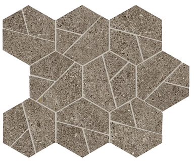 Мозаика Atlas Concorde Italy A7CX Boost Stone Taupe Mosaico Hex 25x28,5