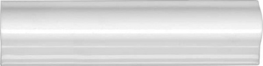 Бордюр Dar Ceramics Moldura Antigua Blanco Brillo 5х20