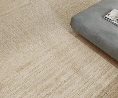 Плитка Kerama Marazzi KM3090B0191R Про Травертин бежевый тёмный матовый обрезной 30x89,5x0,9