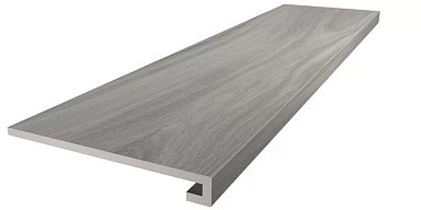 Ступень Kerama Marazzi SG518720R/GCF Монтиони серый матовый обрезной 33x119,5