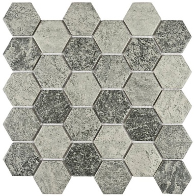 Мозаика Bonaparte Olmeto Grey 28.2x27.1