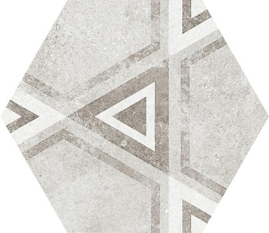 Декор Equipe 22099 Hexatile Cement Garden Grey 17,5x20 (17 видов паттерна)