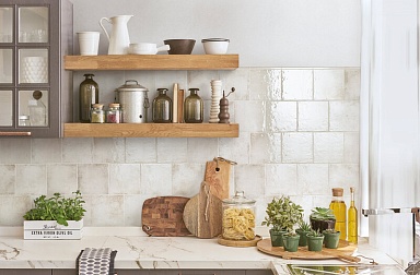 Керамогранит Settecento 154500 Oxida Brick White 7.5x30