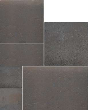 Керамогранит CIR 1086526 Italica Modulare 39 Terra Arsa (комплект 2шт 20x20, 1шт 20x40, 2шт 40x40, 1шт 40x60,8)