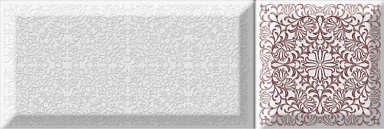 Декор Absolut Keramika Provenzal Deco Blanko 10x30