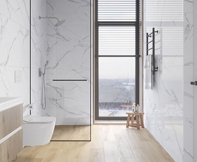 Керамогранит Ceradim Calacatta Splendid Silver Белый Матовый 60х120