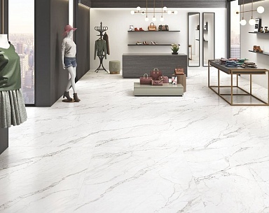 Керамогранит Simpolo Ceramics Statuario Presto posh white 120х180