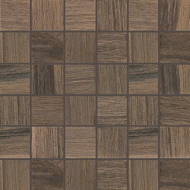 Декор Casa Dolce Casa 741931 Wooden Walnut Mosaico Nat 5x5 30x30