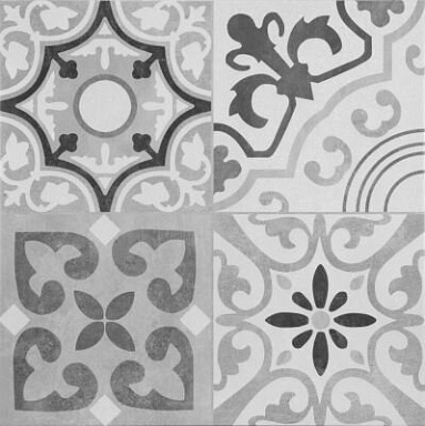 Плитка Geotiles PASSAGE NEGRO 45*45