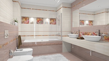 Laparet Monocolor Бордюр стеклянный Ral 4009 2х40