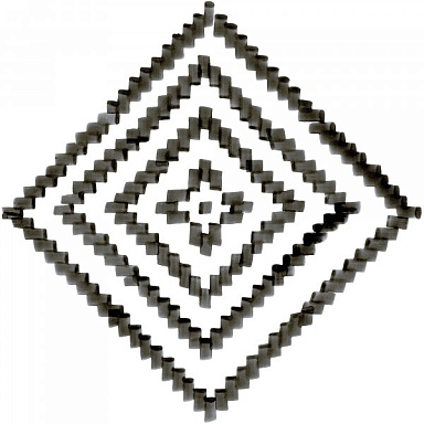 Декор VIVES Octogono Variette Sombra Mix g.156 20x20