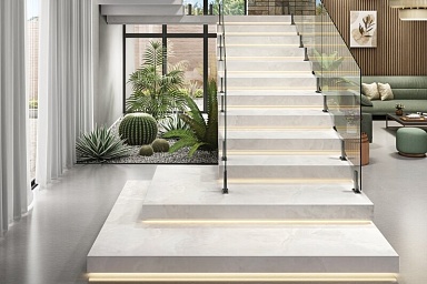 Керамогранит Exterior Ceramica Statuario Natural Milagro Mat 15 mm 80x300