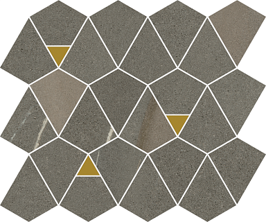 Декор Italon 600110000946 Metropolis Arcadia Mosaico Vertex 6mm 25.8x30
