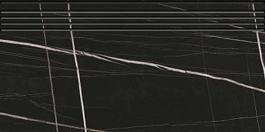 Ступень Kerranova K-1004/MR/st01 Marble Trend Nero Dorato 300x600x9