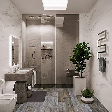 Керамогранит Absolut Gres AB 1034W Italy Brown 1200x200