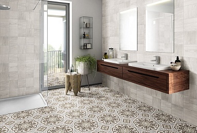 Керамогранит Mainzu Patchwood Grigio 20x20