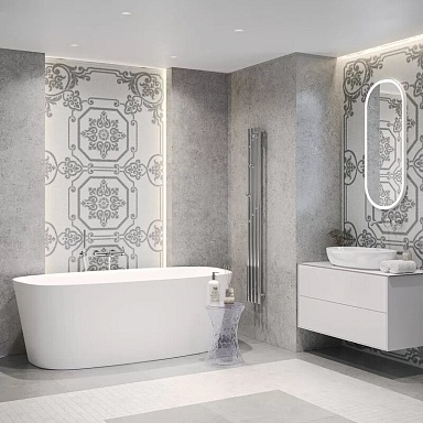 Kerama Marazzi DD205120R/GR Ступень Про Лаймстоун серый темный натуральный обрезной 60х30