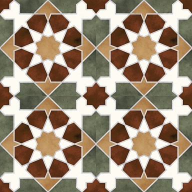 Керамогранит NiceKer Rabat Green Pre-cut Matt 45.2х45.2
