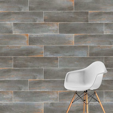 Керамогранит Vitra K952414R0001VTE0 RusticWood Белый Мат R10A 7Р 20х80