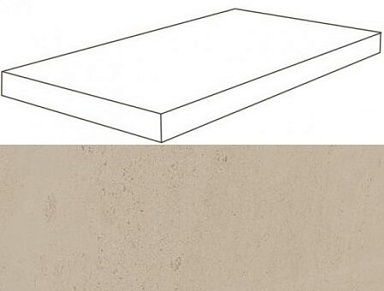 Ступень Атлас Конкорд Россия 620070001090 Sand Scalino Angolare DX Lap 33x120