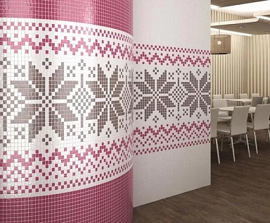 Мозаика Kerama Marazzi 20005N Темари красный 29,8х29,8
