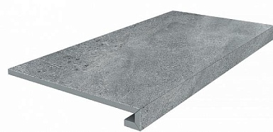 Kerama Marazzi DD602320R/GCF Ступень клееная Про Матрикс серый темный обрезной 33*60