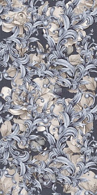 Декор Ape A043767 Dec Baroque Blu Mix Rect 60x120