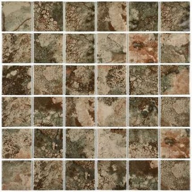 Мозаика Bonaparte Amuletto Leaf 48*48*4.5 300*300