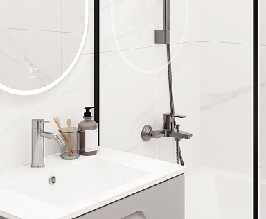 Керамогранит Ceradim Carrara Excellent Silver Белый Матовый 60х60