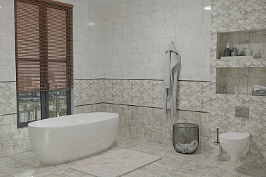 Плитка Eurotile 5 SE 0046 Selesta Grey 25x50