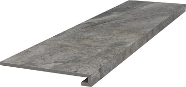 Kerama Marazzi DL502820R/GCF Ступень клееная Гриджио серый обрезной 33x119,5x0,9