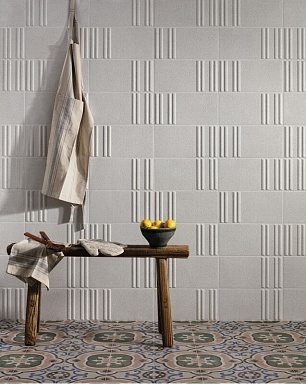 Декор Peronda 37774 Fs Block Silver Decor 20x40