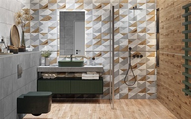 Плитка Global Tile 9VI0011M Vision коричневый 40x27