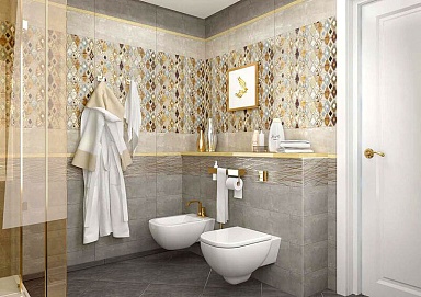 Alma Ceramica DWA11GRS724 декор Грэйс 200*600*7,5