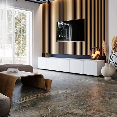 Ступень Kerama Marazzi DL502920R/GCF Сильвер Рут серый 33*119.5