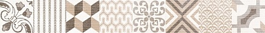 Бордюр LB-Ceramics 1505-0105 Дюна песочный фантазия 5х40