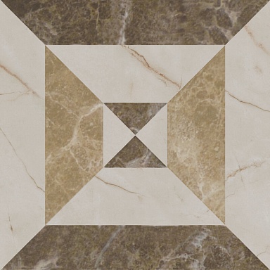 Kerama Marazzi TOC003 Декор Бикуш грань глянцевый 9,8х9,8