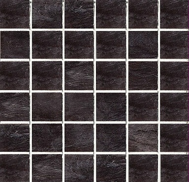 Декор Rex Ceramiche 739361 Mosaico Ardoise Noir Grip 30x30