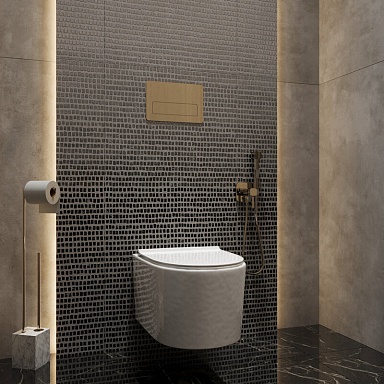 Декор Creanza GL1003-D Bierzo White Decor Glue Art 60x120