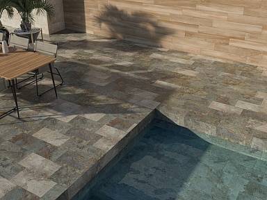 Керамогранит Ecoceramic Kilauea Turquesa Antislip MT 30x60